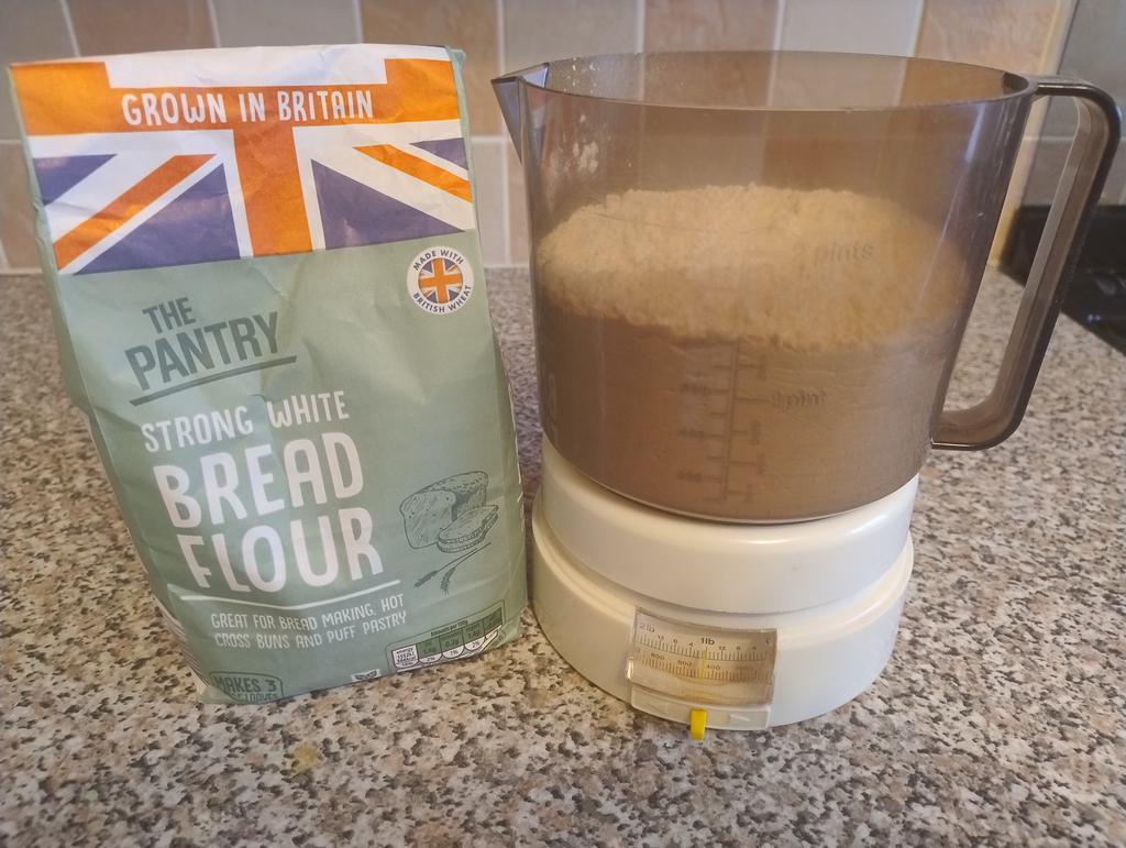 Weighing Out The Flour